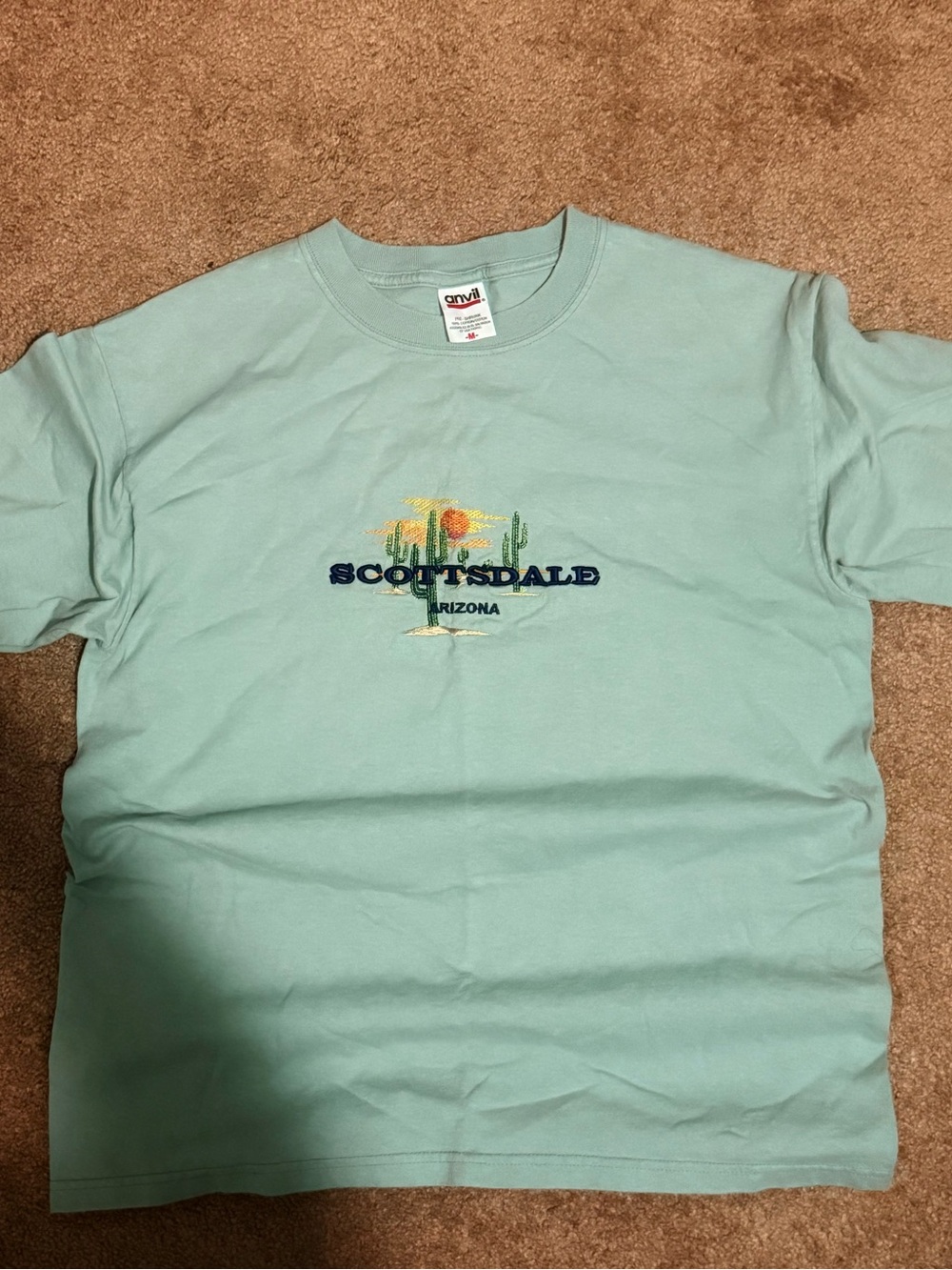 Anvil Light Mint Scottsdale Arizona Graphic Short Sleeve Tee